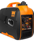 Quiet Portable Inverter Generator With Gas Powered 2000 Watt CARB Compliant Clean Electricity - compact design with control panel