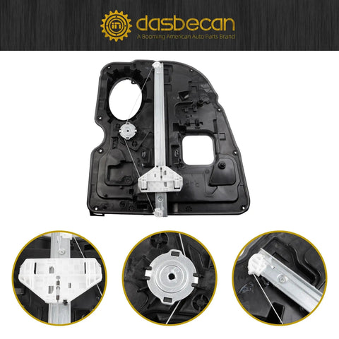 Rear Right Passenger Side Window Regulator No Motor For Dodge Ram 1500 2009 2020 Replaces 68045170AA 68045170AB 68045170AC