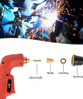 20-Piece Plasma Cutting Torch Tip And Electrode Kit For IPT-60 PT-60 PT40 S25 S45 shown with nozzles and parts diagram