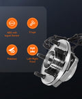 Premium Front Wheel Hub Bearing Assembly For 2007 2008 2009 2010 Jeep Wrangler 5 Bolt, 4 Wheel ABS - OE 513272 image with 5 lugs