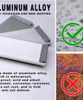 2-pack aluminum boat bench seats for inflatable boats; silver marine-grade alloy with hook-latch mechanism.