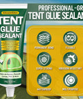 Flexible Tent Repair Glue Seam Sealer Waterproof Sealant For Tents And Outdoor Gear That Sticks To Nylon Canvas And Vinyl Tough