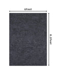 8.2x6 Ft Outdoor Storage Shed Floor Mat Waterproof Dustproof Anti Slip Carport Mat And Patio Furniture Floor Protector mat