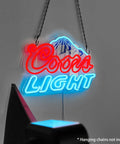 Beer Neon Sign LED Bar Light For Man Cave And Home Bar Decor Mountain Pattern Printing With Beer Logo wall hanging