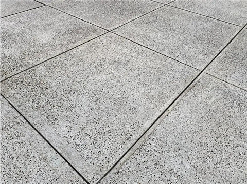Straight Up Dry Look Concrete Sealer One Gallon Water Repellent Penetrating Guard For Driveways And Patios applied on concrete patio slabs.