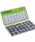 Power Transistor Assortment Kit With 800 Pieces Across 32 Values For DIY Projects PNP And NPN Types TO92 Pack box