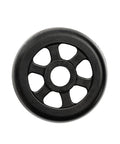 Anti Rocker 42mm Inline Skate Wheels, 4 Pack For Grinding, Nylon Construction, No Bearings Required, Fits Second And Third Wheel Positions