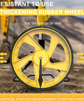 Digital Measuring Wheel With Backlit Display Foldable Handle Up To 99,999 Feet Or 99,999 Meters Portable Thick Rubber Wheel