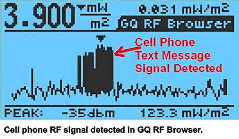 All In One EMF Meter 3 In 1 Multi Field Detector With ELF RF Microwave Cell Tower And WiFi Signal Detection Data display