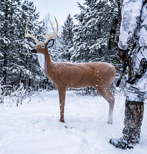 Durable Self Healing Foam Buck Deer 3D Archery Target Handles Thousands Of Shots From Compound Bows Crossbows And Traditional Bows