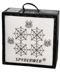Large Archery And Crossbow Target For 400 FPS Easy Arrow Removal Durable Spylar Facing Weatherproof Cover With Spider Design