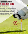 Golfer setting ball on Viral Cigarette Box Style Golf Tees For Men Funny Novelty Golf Accessories Bamboo Tees Cool Gift Idea