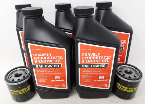 5 Quart Hydraulic Change Kit With Filters For Lawn Tractors And Mowers Includes 32oz 15W50 Synthetic Hydraulic Fluid And Two Replacement Filters 52114 For Easy Maintenance And Peak Performance