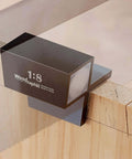 Complete Dovetail Guide Set With Magnetic Layout Tool for Pro Grade Precision Woodworking, 1:8 angle, black CNC aluminum.
