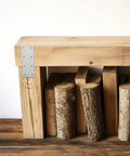 Stainless Steel Flat Straight Corner Braces Five Pack With Multiple Openings Easy Install Brackets on wooden furniture