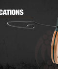 Solid 25 Foot Fish Tape With Beefy 1/8 Inch Tempered Spring Steel designed for smooth wire pulling action specifications.