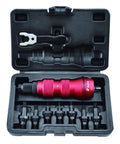 Rivet Nut Drill Adapter Kit Three Eighths Inch Capacity Turns Any Drill Into A Nut Setter Includes Sizes Ten Twenty Four