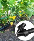 20 Pack End Closure Caps For One Half Inch Drip Irrigation Tubing 17mm Stop End Plugs Fittings Kit For Garden Greenhouse Patio