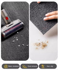 Heavy Duty Acoustic Soundproof Pads Non Slip Mat For Keyboard And Drum Noise Reduction Foam with dirt and vacuum cleaner.