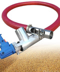 Portable Grain Suction Pump With Heavy Duty Industrial Auger Screw Conveyor And Low Noise Hose showcasing components