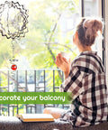 Three Pack Gazing Ball Spiral Tail Wind Spinner Set With Hanging Swivel Hooks For Indoor Outdoor Decor Glass Orbs In Red Sky Blue And Navy Blue For A Killer Garden Balcony Vibe, balcony hanging spinner with red glass orb