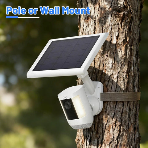 All In One Wall Mount For Camera And Solar Panel Universal 2 In 1 Mount Compatible With Ring Blink Eufy Arlo Wyze