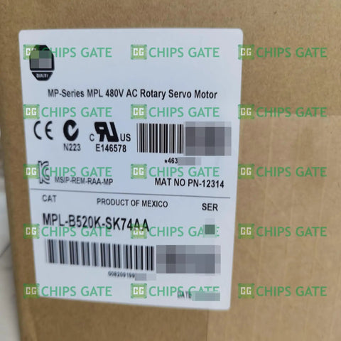B520K SK74AA Servo Motor One Piece New In Box In Stock And Ready To Ship For Industrial Automation High Torque Precise Positioning A Must Have For CNC Machines And Robotic Projects., product label on cardboard box