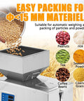 Game Changing Automatic Powder Filling Machine With Two Hundred Gram Capacity And Point Three Gram Accuracy packing grain and beans.