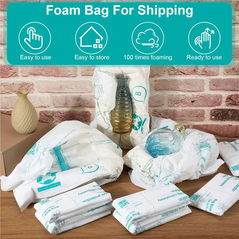 16 Pack 18 By 23 Inch Expanding Packing Foam Bags For Shipping Electronics And Fragile Items Instant Expansion Rapid Cushioning