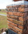 Heavy Duty Siloxane Chimney Brick Sealer Keeps The Wet Out For Good With A clear waterproof coating on a brick chimney.
