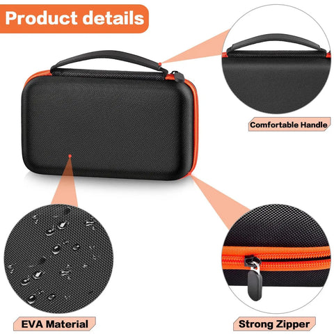 Beefy Hard Storage Case For ET310 AC Circuit Breaker Finder And RT250 GFCI Tester, Box Only, rugged EVA material with strong zipper