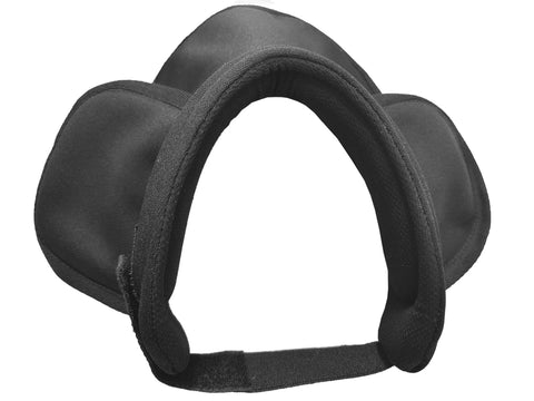 Tough As Nails Hema Throat Guard Gorget with Air Mesh Comfort and 350N Puncture Resistant Fabric, shown from front angle.