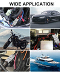 Wide application of Heavy Duty 2 Pin Deutsch Waterproof Connectors Kit with vehicles and boats.