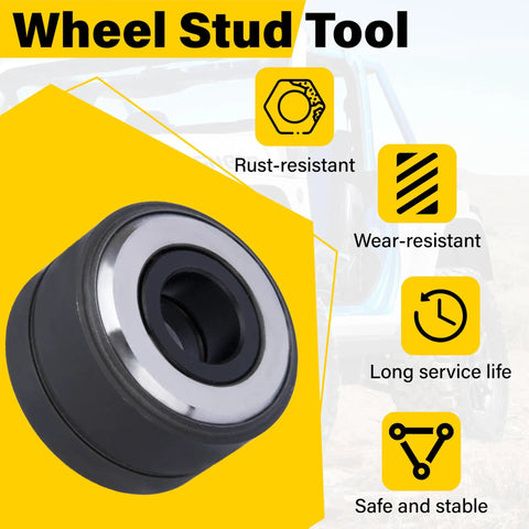 Wheel Stud Installer Tool For Most Cars And Light Duty Trucks Lug Stud Replacement Gear Tire Stud Tool Universal Fit