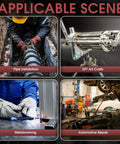 multi-angle welding magnets for pipe installation, DIY crafts, metalworking, and automotive repair
