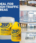 Heavy Duty Wet Look Floor Polish Bringing That Sleek High Gloss Shine And Solid Non Slip Shield For Busy Retail Spots And School Lobbies with industrial grade finish.