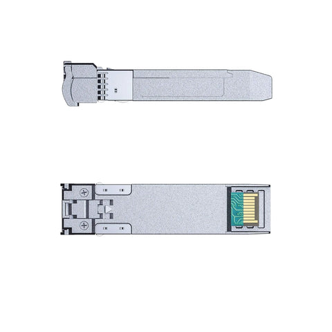H!Fiber 10G multimode SFP+ LC transceiver module, MMF 850nm, 300m, DDM, 2-pack