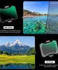 Comparison of images with and without CPL filter from Avata 2 Drone ND Filter Set 6 Pack UV CPL ND8 ND16 ND32 ND64.
