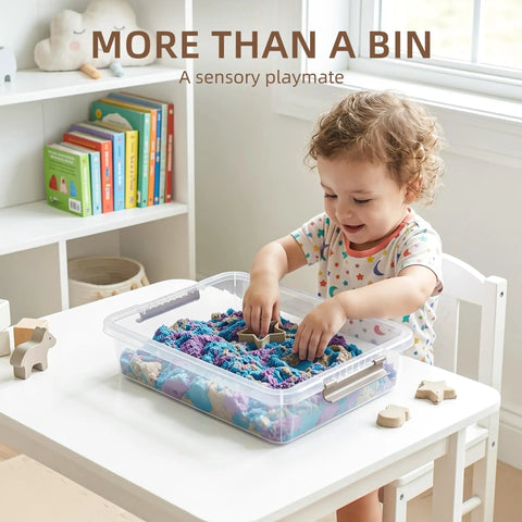 Knock Your Clutter Down To Zero With These Dependable Stackable Plastic Storage Bins With Secure Snap Lids Great For Paper Folders And School Projects Solid Durability Guaranteed