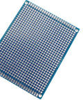 Blue board from Double Sided PCB Board Prototype Kit 24 Pieces 3x7 cm Universal Printed Circuit Boards For DIY Soldering And Electronic Projects Two Color Black And Blue Random Color Mix