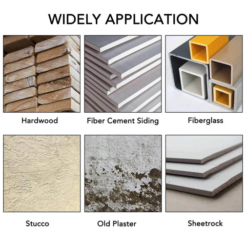 3-1/2 inch carbide grit hole saw for cutting stucco, plaster, cement board, drywall, PVC.