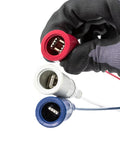 3 Phase Sequence Tester With Color Coded Insulators for Quick Accurate Phase Sequence and Continuity Checks Handy Pro Grade Tool in hand