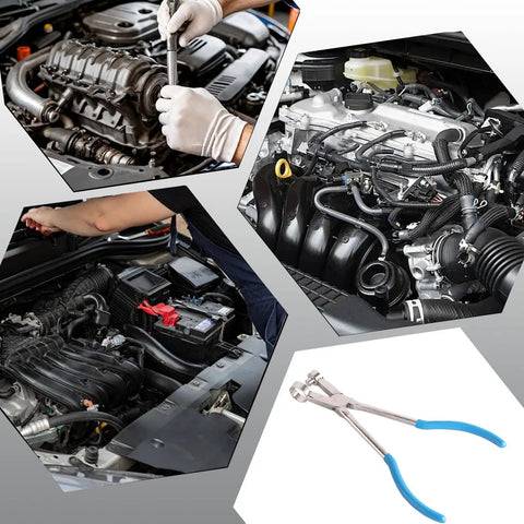 Transmission Linkage Bushing Installer Tool For Easy Shifter Bushing Replacement And Gear Shifter Repair, 14cm Plier For Precise Linkage Fit, Durable Garage Grade Shifter Maintenance Kit on engine bay