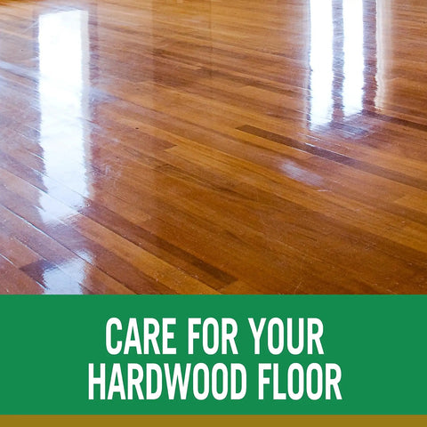 Shiny hardwood floor cleaned with Original Wood Cleaner Liquid That Safely Cleans All Wood Surfaces And Brings Out Their Natural Beauty