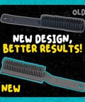 Comparison of old and new Pro Rubber Pet Hair Removal Brush For Cars Trucks SUVs RVs And Home Multi Surface Detailing Tool