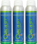 Pure Oxygen Canister For Quick Recovery And Sharp Focus, 4L Portable Oxygen, 3 Pack With Flip Top Cap, lightweight design.