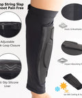 Cooling Archery Arm Guard Sleeve With Full Forearm Coverage For Right Or Left Hand, Instant Cooling Fabric, Black arm guard