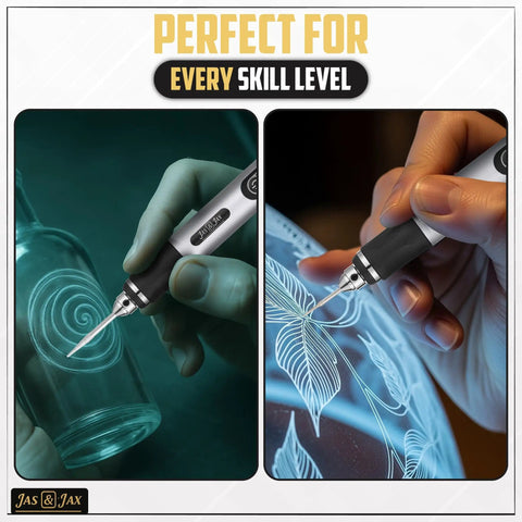 USB Rechargeable Mini Engraving Pen Cordless Rotary Tool engraving glass and ceramic with precise control