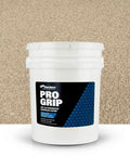 Heavy Duty Rubberized Non Slip Spray Coating in 5-gallon bucket, used for wet patios and decks for anti-skid protection.