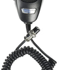 4 Pin Dynamic CB Microphone With 9 Foot Super Coil Cord For Cobra And Uniden Radios, Screw-On 4 Pin Connector, Black